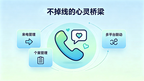 心理援助热线：搭建不掉线的心灵沟通桥梁