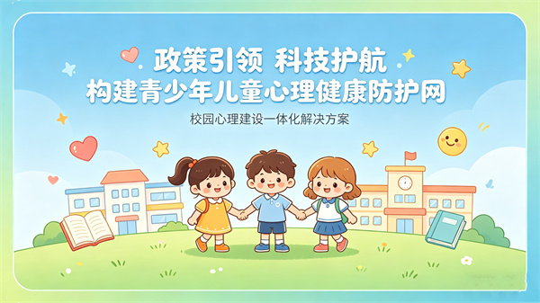 构建青少年儿童心理健康防护网，阳光心健助力校园心理服务体系建设