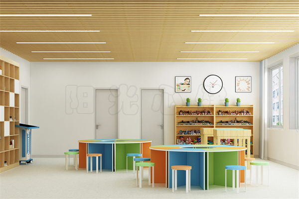 互动协作的团体心理辅导室