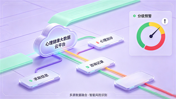 多维度心理健康风险预警系统