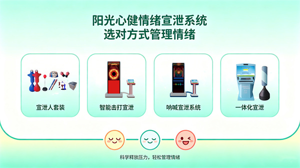 阳光心健情绪宣泄系统，科学释放压力，轻松管理情绪