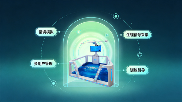 VR沉浸式与智能身心训练区
