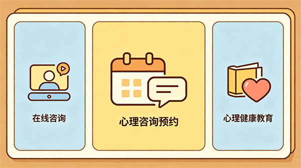 心理咨询预约与心理健康教育服务