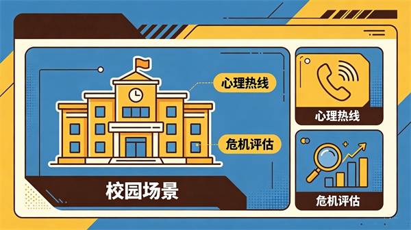 校园场景：心理热线与危机评估双线并行