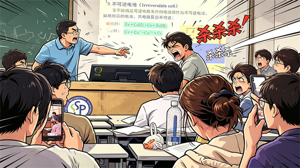 大四男生课堂上怒吼“杀杀杀”全网疯传