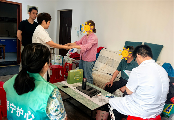 夏日入户送关怀，精康服务暖民心——阳光心健持续开展精康家庭入户走访
