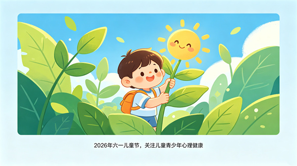 六一特辑｜阳光心健守护儿童青少年心理健康成长