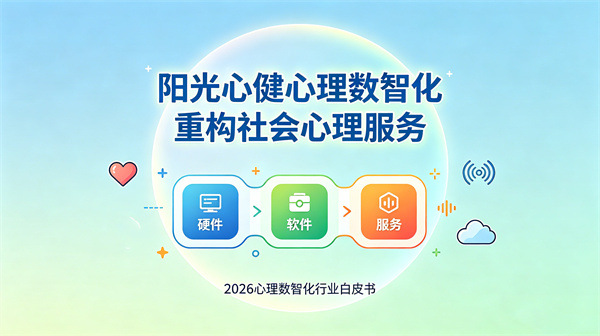 阳光心健心理数智化，重构社会心理服务体系建设规划方案