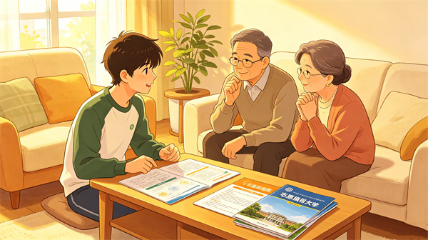 多和父母沟通，学会换位思考