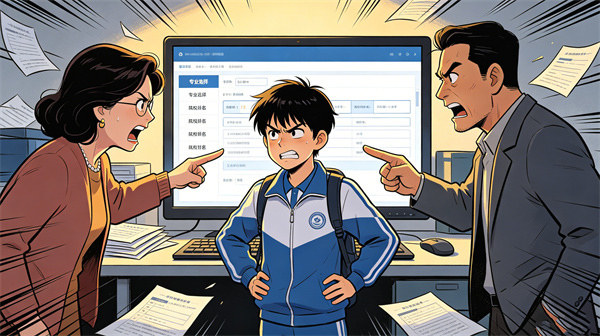 亲子冲突型：志愿填报引发的矛盾