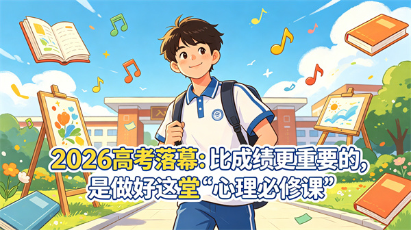 2026年高考落幕：比成绩更重要的，是这堂心理必修课