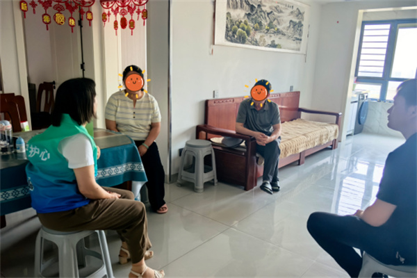 入户走访摸实情，精准帮扶暖人心——阳光心健开展站北社区精康对象走访工作