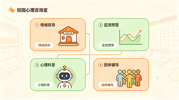 AI心理设备在校园里主要能用来做什么？