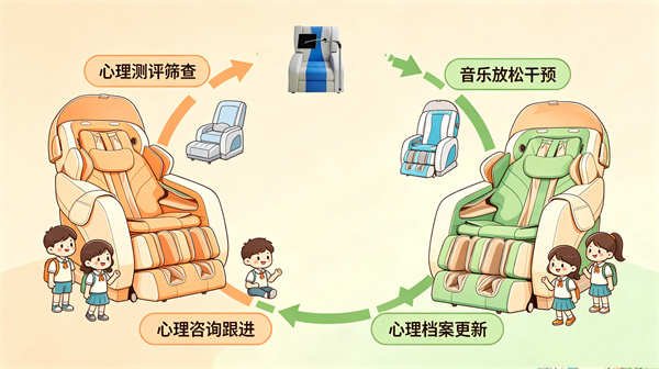 音乐放松椅如何融入学校整体的心理服务体系？