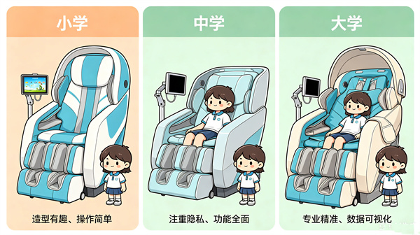 不同学段的学校，适合选择什么样的音乐放松设备？