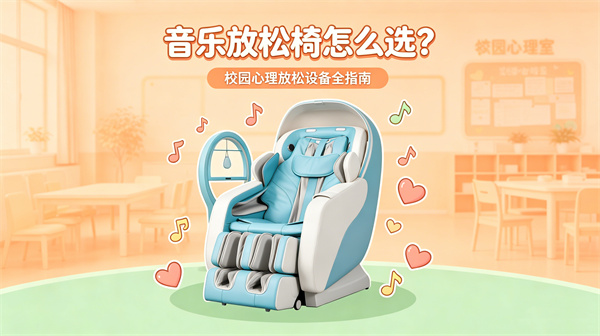 音乐放松椅系统怎么选？校园心理放松训练设备全指南