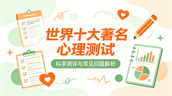 世界十大著名心理测试：科学测评与常见问题解析