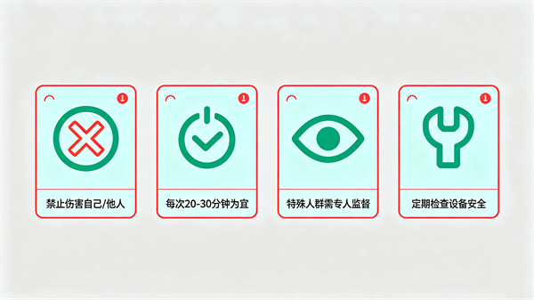 使用情绪宣泄设备有哪些注意事项？