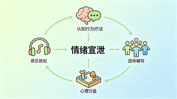 情绪宣泄如何与其他心理辅导方法结合使用？