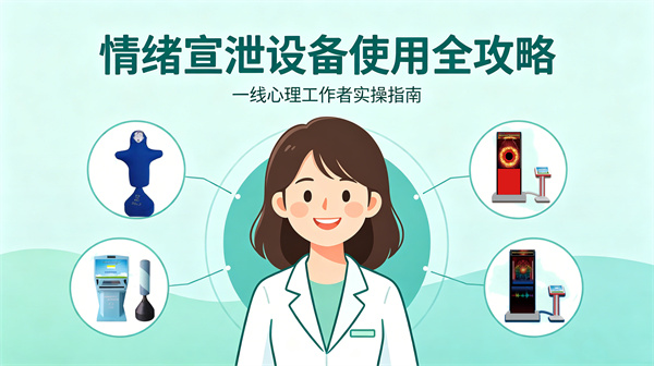 情绪宣泄设备使用全攻略：一线心理工作者必看的实操问答