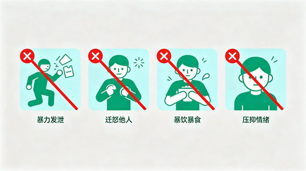 常见的错误宣泄方式有哪些？