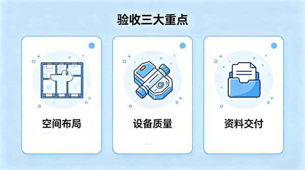 验收的时候要注意什么？