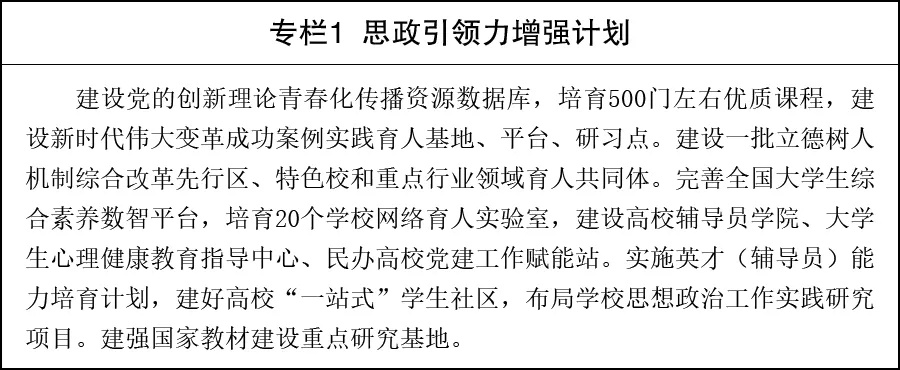 高质量实施新时代立德树人工程