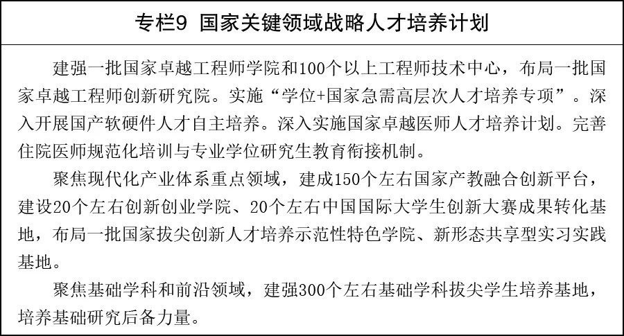 加大拔尖创新人才自主培养力度
