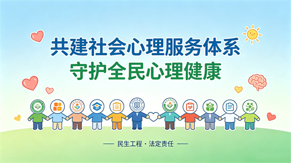 国家卫健委社会心理服务新政解读