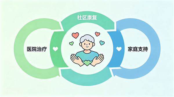 家里有精神障碍患者，能得到哪些帮助