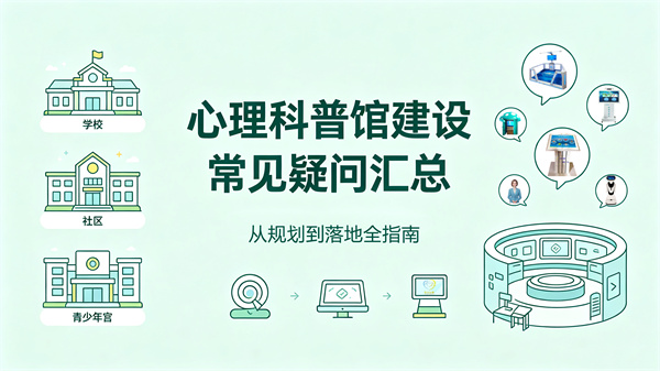 心理科普馆建设常见问题解答——从规划到落地新手负责人全指南