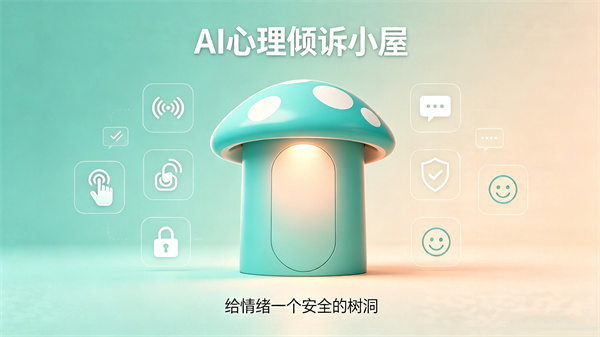 AI心理倾诉小屋：一个安全的情绪释放空间