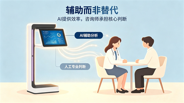 AI静态心理测试系统能替代心理咨询师的工作吗