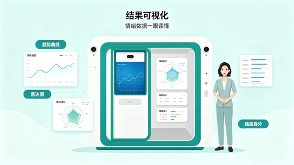 AI可视化情绪分析系统给出的分析结果容易看懂吗