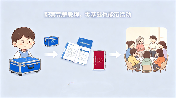 团体辅导活动箱的入门上手难易度