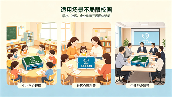 心理剧工具箱适合哪些单位使用