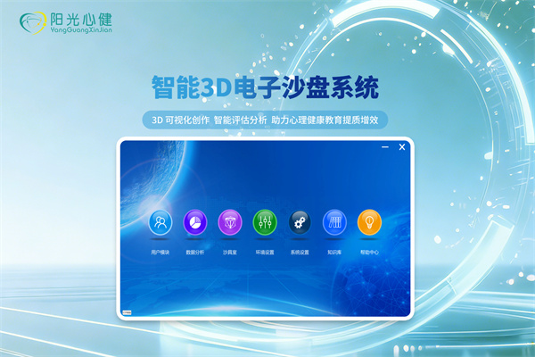 智能3D电子心理沙盘系统